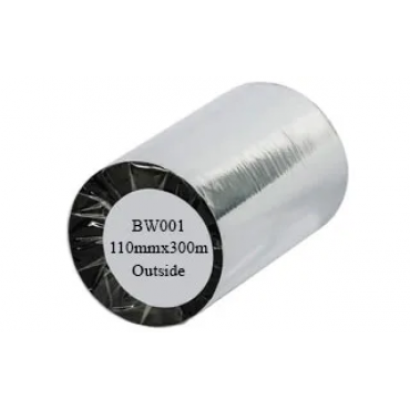 Mực in mã vạch Wax BW001 110mm x 300m 